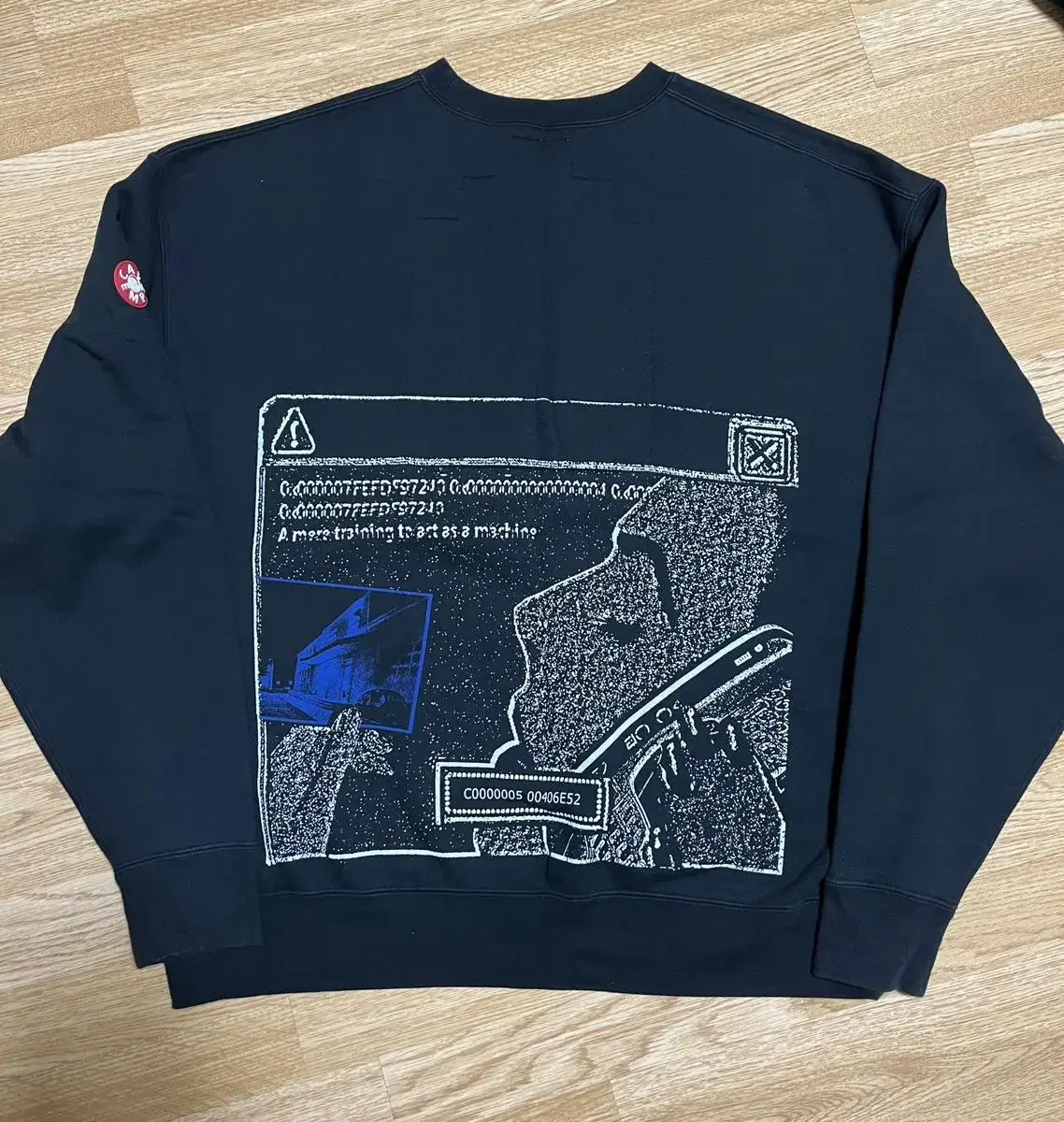 [XL]카브엠트 CAVEMPT C0000005 CREW NECK 스웻셔츠